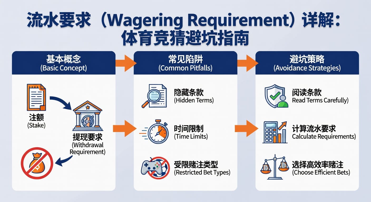 流水要求 sports wagering requirement 解析与出款逻辑
