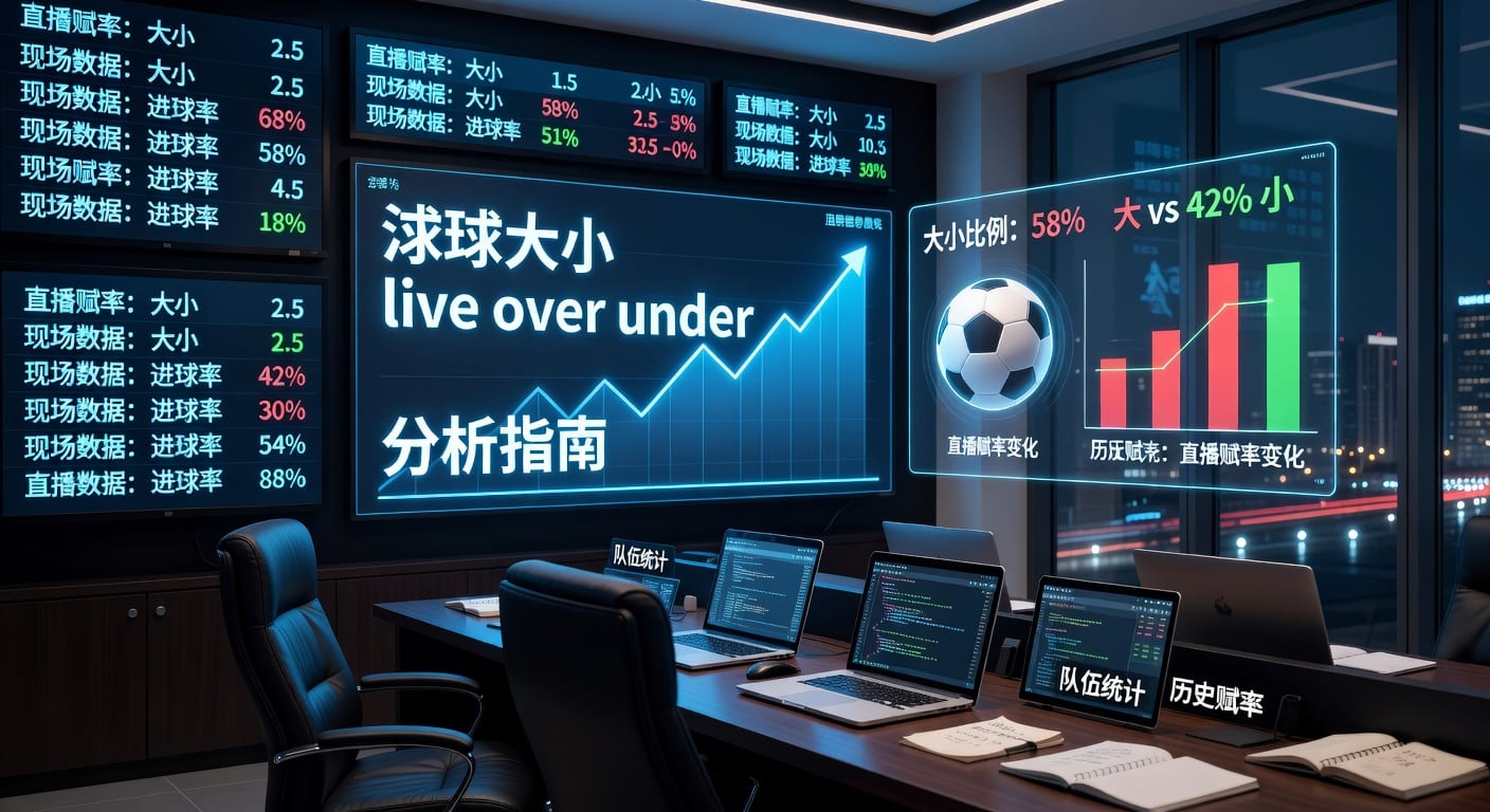 滚球大小 live over under 实时判断与节奏
