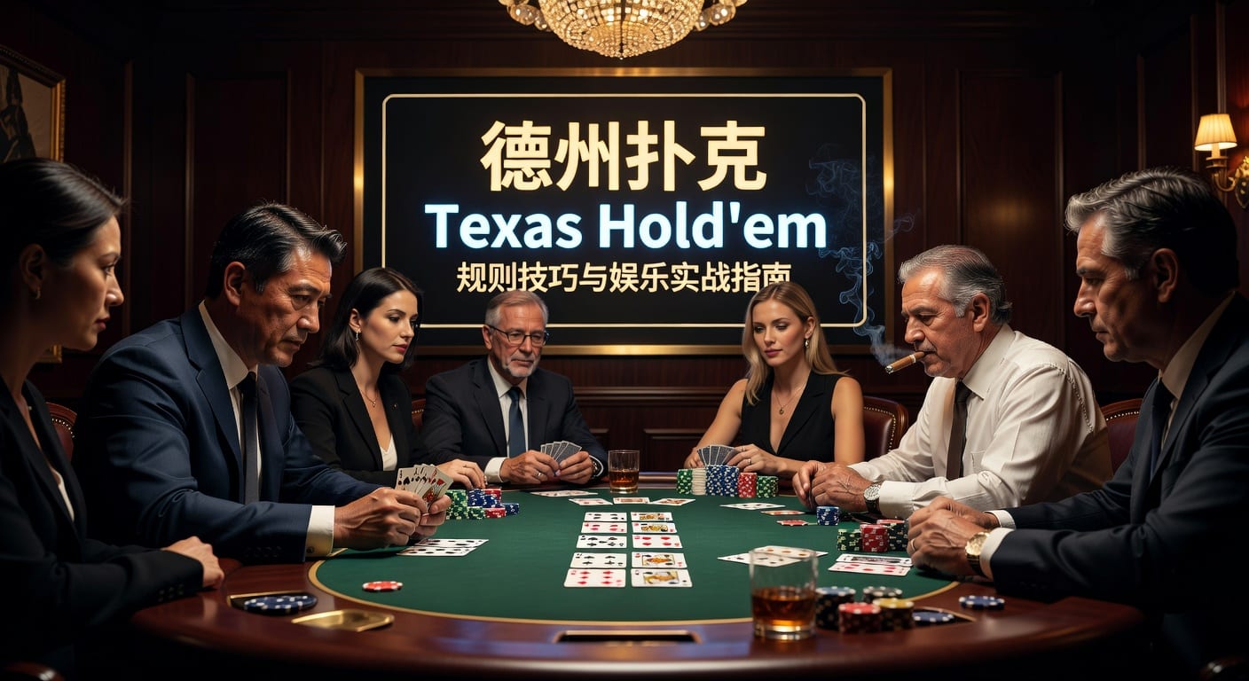 德州扑克 texas hold'em 规则策略与实战判断