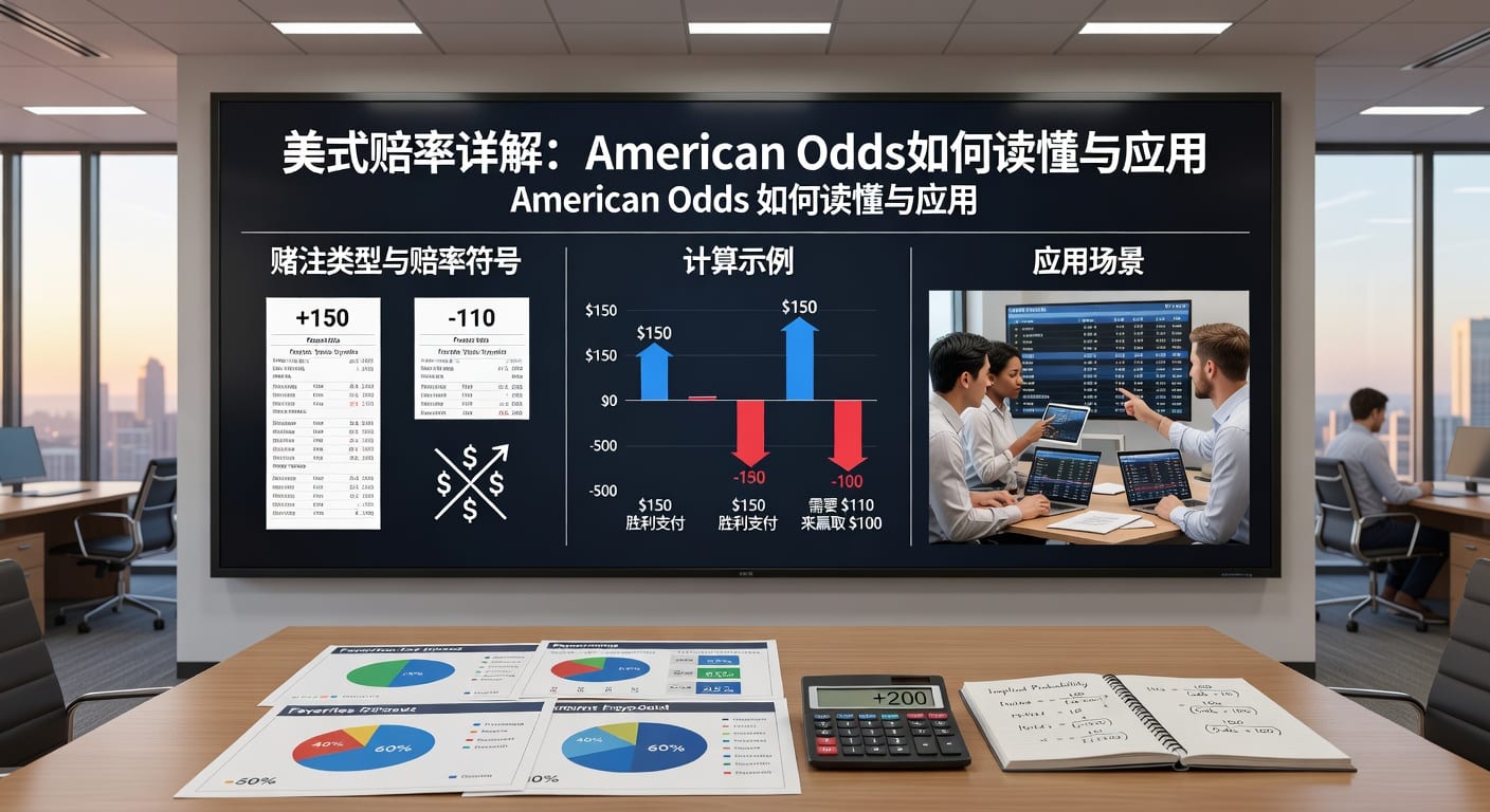 美式赔率 american odds 读法与换算指南｜财神体育官网